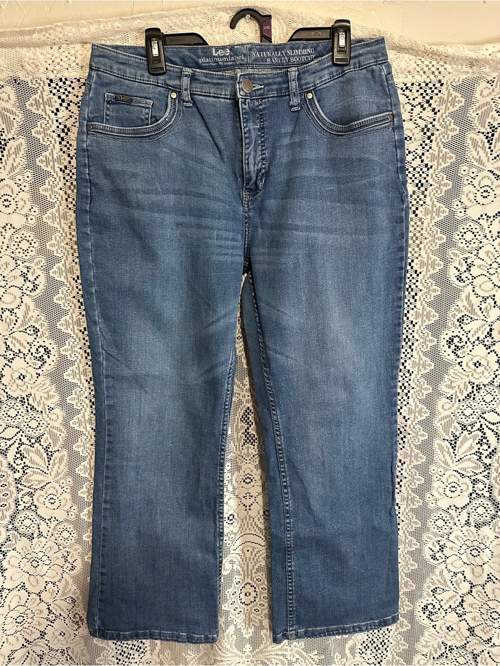 Lee Women Medium Blue Bootcut Jeans